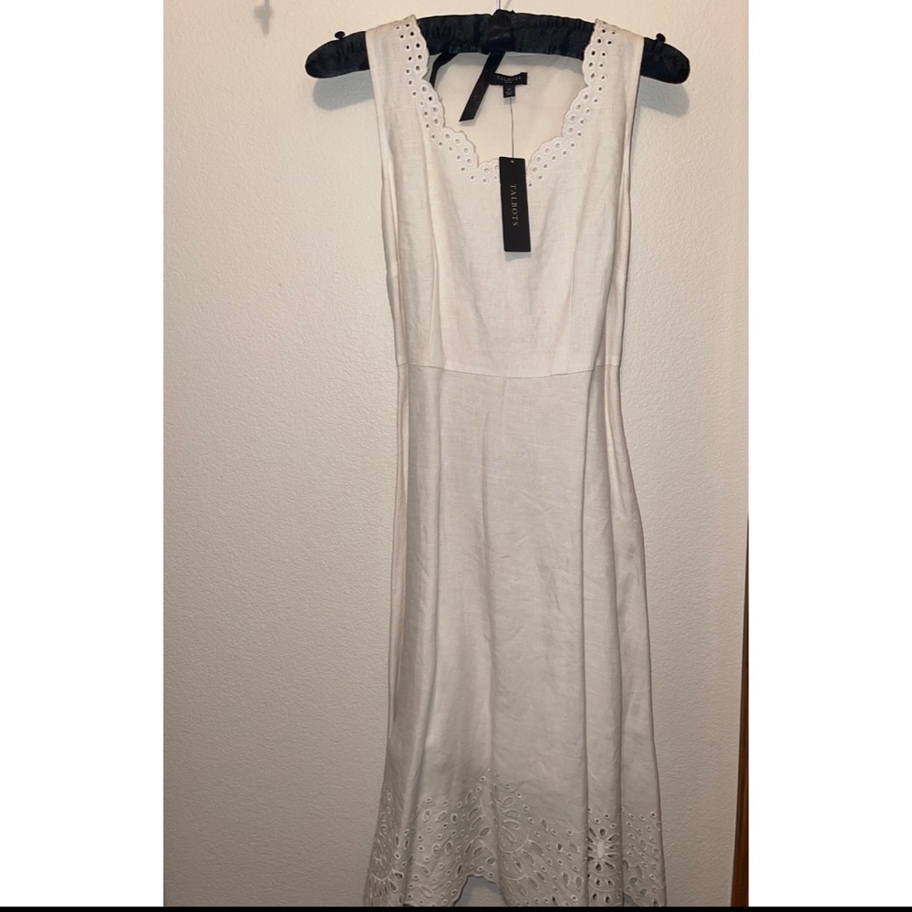 Linen Talbots Dress